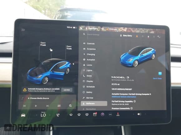 ✅ 2020 Tesla Model 3 Standard Range Plus • VIN: 5YJ3E1EAXLF661367 • Lot: 43453953. Wystawiony na IAAI z przebiegiem 57 173 mil. Bezpłatny archiwum sprzedaży aukcyjnych z USA i szczegółowy raport historii pojazdu na DreamBid. Zdjęcie 7.