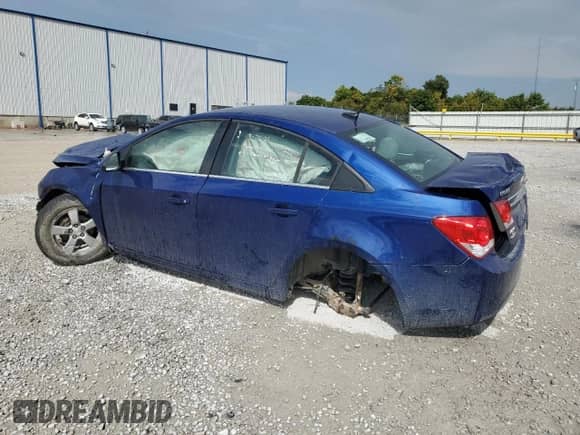 2012 Chevrolet Cruze 1LT with VIN 1G1PF5SC7C7326769, listed as a Copart auction lot 70151025 with Not provided miles and Non repairable. Bid and sale history available at DreamBid. Image 2.