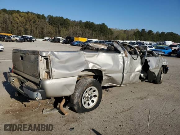 2007 GMC Sierra 1500 SLE1 with VIN 1GTEC19VX7Z111274, listed as a Copart auction lot 50165505 with Not provided miles and Salvage title. Bid and sale history available at DreamBid. Image 3.