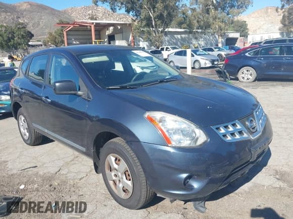 ✅ 2013 Nissan Rogue S • VIN: JN8AS5MT5DW548535 • Lot: 43780797. Listed on IAAI with 144,050 mi. Free auction sales archive from the USA and detailed vehicle history report at DreamBid. Image 1.