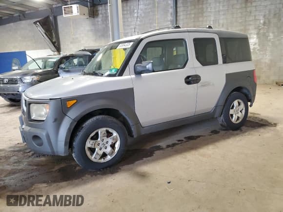 ✅ 2003 Honda Element EX • VIN: 5J6YH27503L035434 • Lot: 55994305. Listed on Copart with 280,759 mi. Free auction sales archive from the USA and detailed vehicle history report at DreamBid. Image 1.