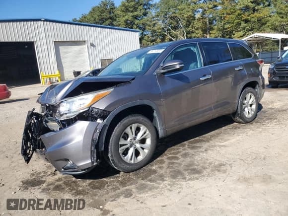 ✅ 2016 Toyota Highlander LE • VIN: 5TDZKRFH9GS128876 • Lot: 86712865. Listed on Copart with 112,779 mi. Free auction sales archive from the USA and detailed vehicle history report at DreamBid. Image 1.