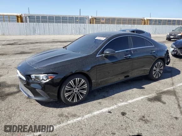 2023 Mercedes-Benz CLA 250 with VIN W1K5J4GB8PN417516, listed as a Copart auction lot 58950575 with 30,912 mi miles and Salvage title. Bid and sale history available at DreamBid. Image 1.