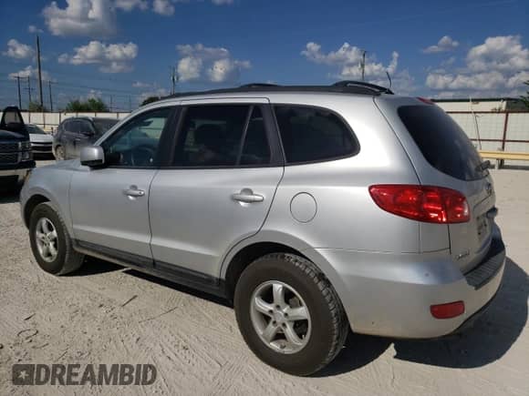 2008 Hyundai Santa Fe GLS with VIN 5NMSG73D78H191505, listed as a Copart auction lot 60567344 with 134,365 mi miles and Clean title. Bid and sale history available at DreamBid. Image 2.