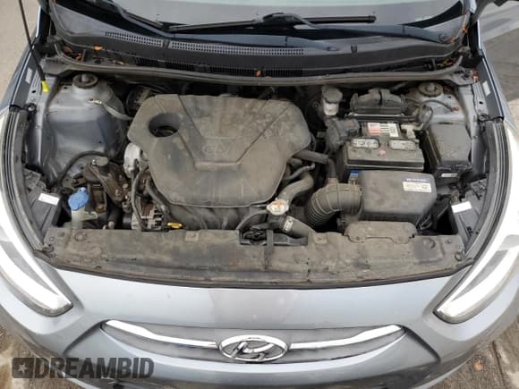 ✅ 2017 Hyundai Accent Sport • VIN: KMHCU5AE4HU356251 • Лот: 72897234. Опубликован ранее на Copart с пробегом 88 460 миль. Бесплатный доступ к архиву аукционных продаж из США и подробный отчёт об истории автомобиля на DreamBid. Изображение 12.