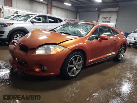 ✅ 2008 Mitsubishi Eclipse GS • VIN: 4A3AK64F48E029061 • Lot: 87313154. Wystawiony na Copart z przebiegiem 144 850 mil. Bezpłatny archiwum sprzedaży aukcyjnych z USA i szczegółowy raport historii pojazdu na DreamBid. Zdjęcie 1.