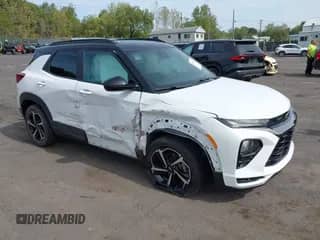2022 Chevrolet TrailBlazer RS с VIN KL79MUSL7NB132465, выставлен на аукционе IAAI как лот 43342712 с пробегом 23 212 миль миль и . История ставок и продаж доступна на DreamBid. Изображение 1.