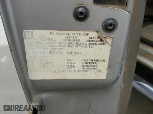 ✅ 2004 Chevrolet Silverado 2500HD LT • VIN: 1GCHK29154E171260 • Лот: 67353795. Опубликован ранее на Copart с пробегом Не указан. Бесплатный доступ к архиву аукционных продаж из США и подробный отчёт об истории автомобиля на DreamBid. Изображение 12.