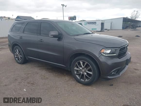 ✅ 2017 Dodge Durango GT • VIN: 1C4RDHDG0HC724265 • Lot: 43540296. Listed on IAAI with 124,046 mi. Free auction sales archive from the USA and detailed vehicle history report at DreamBid. Image 1.