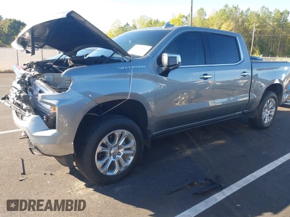 ✅ 2024 Chevrolet Silverado 1500 LTZ • VIN: 2GCUDGED0R1238149 • Лот: 43473641. Опубликован ранее на IAAI с пробегом 27 957 миль. Бесплатный доступ к архиву аукционных продаж из США и подробный отчёт об истории автомобиля на DreamBid. Изображение 2.