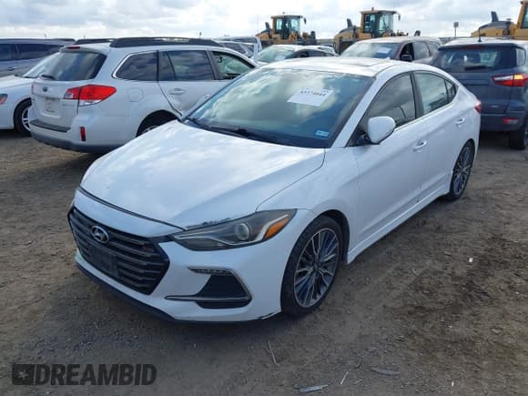 ✅ 2018 Hyundai Elantra Sport • VIN: KMHD04LB3JU456943 • Lot: 43374044. Listed on IAAI with 146,684 mi. Free auction sales archive from the USA and detailed vehicle history report at DreamBid. Image 19.