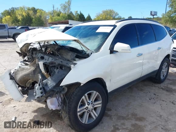 ✅ 2015 Chevrolet Traverse LT • VIN: 1GNKVHKD6FJ263161 • Lot: 43546841. Listed on IAAI with 167,640 mi. Free auction sales archive from the USA and detailed vehicle history report at DreamBid. Image 18.