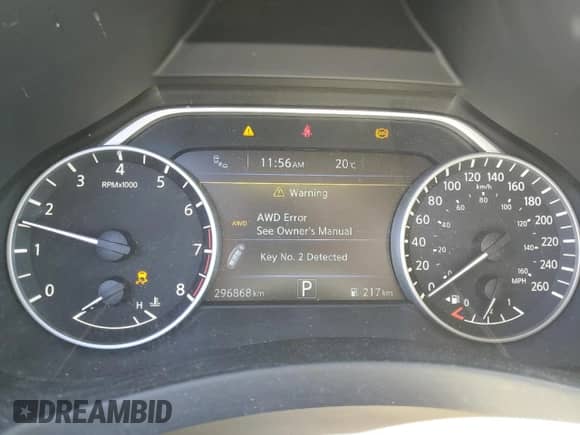 2015 Nissan Murano SL with VIN 5N1AZ2MH7FN277645, listed as a Copart auction lot 80205795 with 296,868 mi miles and Clean title. Bid and sale history available at DreamBid. Image 9.