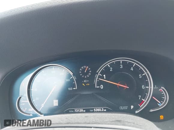 ✅ 2019 BMW 7 Series 740i • VIN: WBA7E2C57KB217844 • Lot: 42378704. Listed on IAAI with 73,139 mi. Free auction sales archive from the USA and detailed vehicle history report at DreamBid. Image 15.