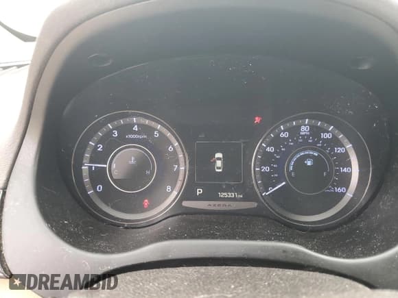 ✅ 2015 Hyundai Azera Limited • VIN: KMHFH4JG1FA439714 • Lot: 67170505. Listed on Copart with 125,331 mi. Free auction sales archive from the USA and detailed vehicle history report at DreamBid. Image 9.