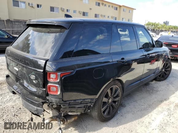 ✅ 2021 Land Rover Range Rover • VIN: SALGR2SU8MA419271 • Lot: 47368034. Listed on Copart with 48,339 mi. Free auction sales archive from the USA and detailed vehicle history report at DreamBid. Image 3.
