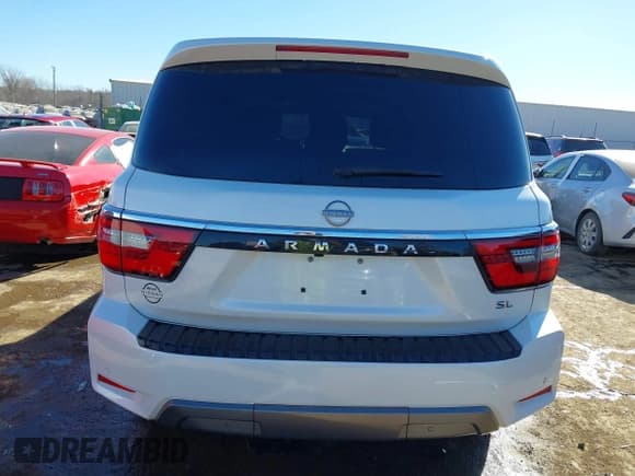 ✅ 2023 Nissan Armada SL • VIN: JN8AY2BD8P9693841 • Lot: 41677765. Listed on IAAI with 27,911 mi. Free auction sales archive from the USA and detailed vehicle history report at DreamBid. Image 17.