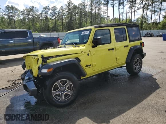 ✅ 2023 Jeep Wrangler Sport S • VIN: 1C4HJXDN5PW674652 • Лот: 52651465. Опубликован ранее на Copart с пробегом 29 984 миль. Бесплатный доступ к архиву аукционных продаж из США и подробный отчёт об истории автомобиля на DreamBid. Изображение 1.
