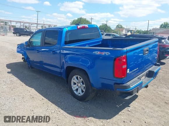 ✅ 2022 Chevrolet Colorado 4WD LT • VIN: 1GCGTCEN3N1327649 • Лот: 43056821. Опубликован ранее на IAAI с пробегом 26 605 миль. Бесплатный доступ к архиву аукционных продаж из США и подробный отчёт об истории автомобиля на DreamBid. Изображение 3.