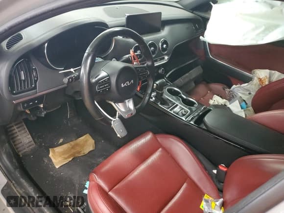 ✅ 2022 Kia Stinger GT-Line • VIN: KNAE35LD6N6118287 • Lot: 51643355. Listed on Copart with Not provided. Free auction sales archive from the USA and detailed vehicle history report at DreamBid. Image 8.