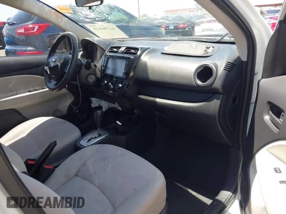 ✅ 2019 Mitsubishi Mirage ES • VIN: ML32F3FJ1KHF18895 • Lot: 42396625. Listed on IAAI with 107,501 mi. Free auction sales archive from the USA and detailed vehicle history report at DreamBid. Image 5.