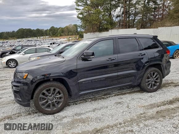 ✅ 2018 Jeep Grand Cherokee Overland • VIN: 1C4RJECG7JC365916 • Лот: 95706145. Опубликован ранее на Copart с пробегом 110 157 миль. Бесплатный доступ к архиву аукционных продаж из США и подробный отчёт об истории автомобиля на DreamBid. Изображение 1.