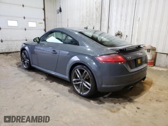 ✅ 2017 Audi TT • VIN: TRUC5AFV9H1001912 • Lot: 36893573. Listed on Copart with 63,236 mi. Free auction sales archive from the USA and detailed vehicle history report at DreamBid. Image 2.