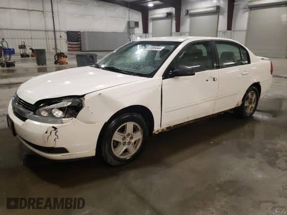2005 Chevrolet Malibu LS z VIN 1G1ZT52855F296645, wystawiony jako Copart lot #81085844 z przebiegiem 187 246 mil mil oraz Szkoda całkowita • Salvage title. Historia ofert i sprzedaży dostępna na DreamBid. Obrazek 1.