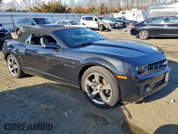 ✅ 2011 Chevrolet Camaro 2LT • VIN: 2G1FC3DDXB9190634 • Lot: 96113025. Listed on Copart with Not provided. Free auction sales archive from the USA and detailed vehicle history report at DreamBid. Image 4.