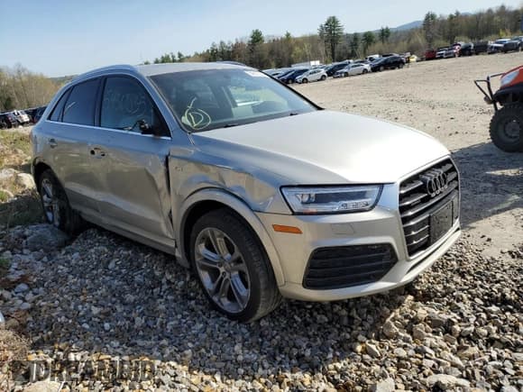 ✅ 2016 Audi Q3 Prestige • VIN: WA1GFCFS4GR017004 • Lot: 54361035. Listed on Copart with 99,121 mi. Free auction sales archive from the USA and detailed vehicle history report at DreamBid. Image 4.