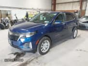 ✅ 2023 Chevrolet Equinox LT • VIN: 3GNAXUEG5PL104436 • Lot: 43215747. Listed on IAAI with 10,059 mi. Free auction sales archive from the USA and detailed vehicle history report at DreamBid. Image 2.