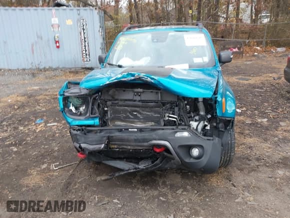 ✅ 2021 Jeep Renegade Trailhawk • VIN: ZACNJDC12MPN32538 • Lot: 43686690. Listed on IAAI with 58,803 mi. Free auction sales archive from the USA and detailed vehicle history report at DreamBid. Image 11.