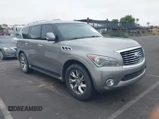 ✅ 2012 Infiniti QX56 7-passenger • VIN: JN8AZ2NE0C9021168 • Lot: 43750966. Listed on IAAI with 163,769 mi. Free auction sales archive from the USA and detailed vehicle history report at DreamBid. Image 1.