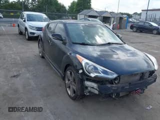 ✅ 2013 Hyundai Veloster Turbo • VIN: KMHTC6AE5DU110652 • Lot: 42486326. Listed on IAAI with Not provided. Free auction sales archive from the USA and detailed vehicle history report at DreamBid. Image 1.