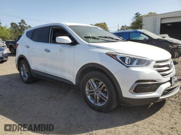 ✅ 2017 Hyundai Santa Fe 2.4L • VIN: 5XYZT3LB3HG433198 • Lot: 43227023. Wystawiony na Copart z przebiegiem Nie podano. Bezpłatny archiwum sprzedaży aukcyjnych z USA i szczegółowy raport historii pojazdu na DreamBid. Zdjęcie 4.