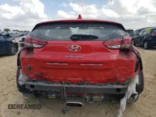 2019 Hyundai Veloster 2.0 с VIN KMHTG6AF1KU006508, выставлен на аукционе Copart как лот 78395834 с пробегом 20 569 миль миль и Списание • Salvage title. История ставок и продаж доступна на DreamBid. Изображение 6.