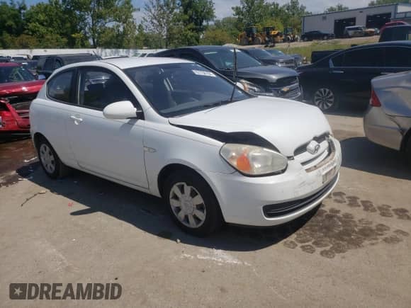 2007 Hyundai Accent GS with VIN KMHCM36C27U030166, listed as a Copart auction lot 67738154 with 174,856 mi miles and Salvage title. Bid and sale history available at DreamBid. Image 4.