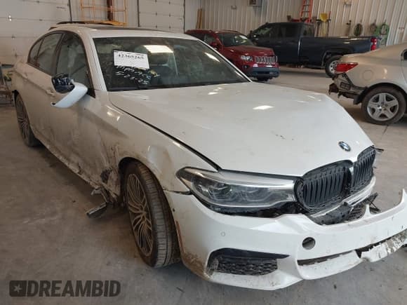 ✅ 2018 BMW 5 Series 540i xDrive • VIN: WBAJE7C50JG891791 • Lot: 42365265. Listed on IAAI with 54,896 mi. Free auction sales archive from the USA and detailed vehicle history report at DreamBid. Image 1.