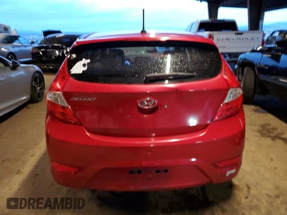 ✅ 2015 Hyundai Accent Sport • VIN: KMHCU5AE2FU200027 • Lot: 84098834. Listed on Copart with 145,461 mi miles. Access the free auction sales archive from the USA and view a detailed vehicle history report at DreamBid. Image 6.
