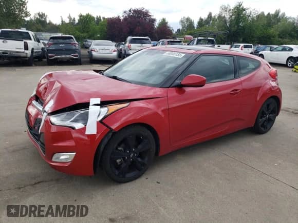 2017 Hyundai Veloster Value Edition с VIN KMHTC6AD5HU318270, выставлен на аукционе Copart как лот 58045155 с пробегом 61 675 миль миль и Списание • Salvage title. История ставок и продаж доступна на DreamBid. Изображение 1.