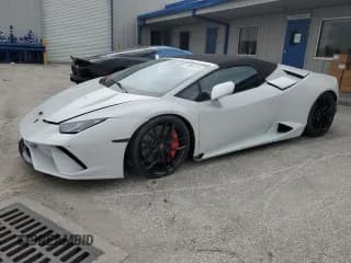 ✅ 2017 Lamborghini Huracan LP 610-4 • VIN: ZHWUR1ZF0HLA06387 • Lot: 78894714. Listed on Copart with 20,903 mi. Free auction sales archive from the USA and detailed vehicle history report at DreamBid. Image 1.