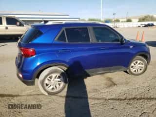 2020 Hyundai Venue SEL with VIN KMHRC8A32LU019647, listed as a Copart auction lot 74857924 with 74,363 mi miles and Salvage title. Bid and sale history available at DreamBid. Image 3.