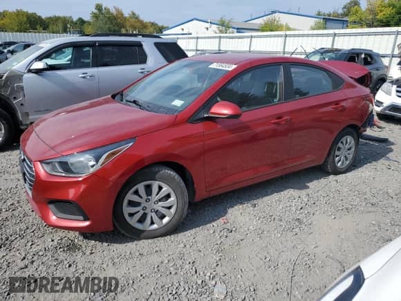 2021 Hyundai Accent SE with VIN 3KPC24A62ME128982, listed as a Copart auction lot 71564534 with 64,845 mi miles and Salvage title. Bid and sale history available at DreamBid. Image 1.