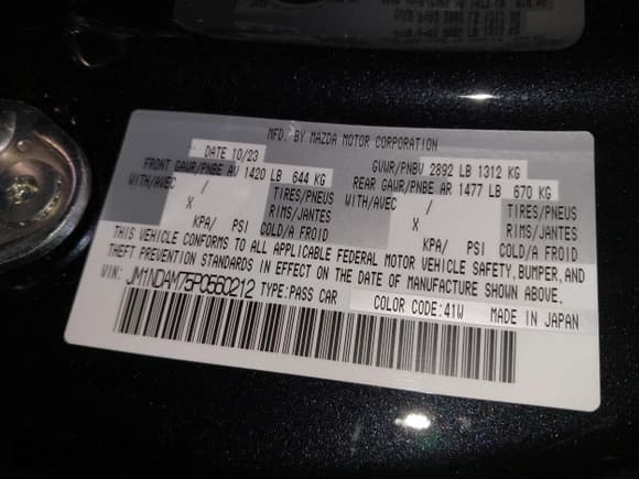 ✅ 2023 Mazda MX-5 Miata Grand Touring • VIN: JM1NDAM75P0560212 • Lot: 42908295. Wystawiony na IAAI z przebiegiem 15 700 mil. Bezpłatny archiwum sprzedaży aukcyjnych z USA i szczegółowy raport historii pojazdu na DreamBid. Zdjęcie 9.