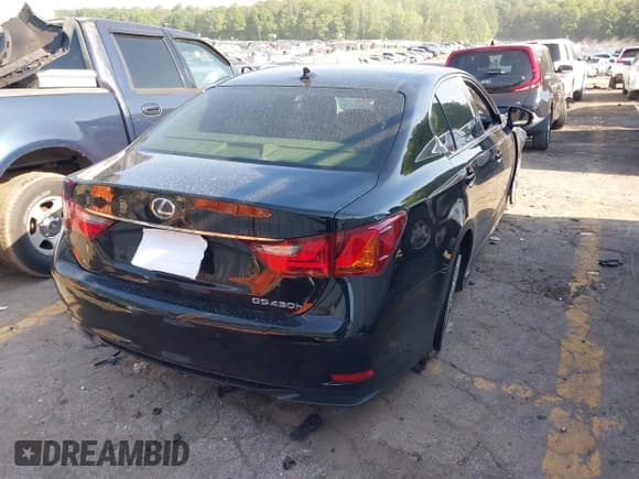 ✅ 2014 Lexus GS 450h • VIN: JTHBS1BL4E5006974 • Lot: 42167012. Listed on IAAI with 153,752 mi. Free auction sales archive from the USA and detailed vehicle history report at DreamBid. Image 4.