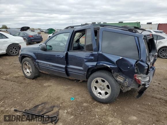✅ 2004 Jeep Grand Cherokee Limited • VIN: 1J4GW58N94C205843 • Лот: 87428815. Опубликован ранее на Copart с пробегом Не указан. Бесплатный доступ к архиву аукционных продаж из США и подробный отчёт об истории автомобиля на DreamBid. Изображение 2.