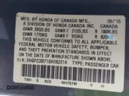 ✅ 2016 Honda Civic EX-L • VIN: 2HGFC3B71GH362214 • Лот: 41634522. Опубликован ранее на IAAI с пробегом 105 118 миль. Бесплатный доступ к архиву аукционных продаж из США и подробный отчёт об истории автомобиля на DreamBid. Изображение 9.