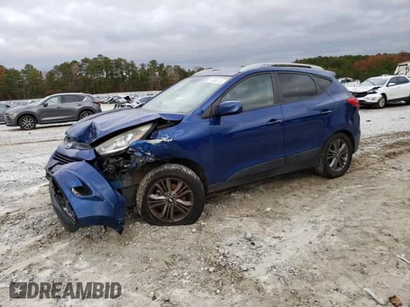 2015 Hyundai Tucson SE z VIN KM8JU3AG1FU968837, wystawiony jako Copart lot #77494713 z przebiegiem Nie podano mil oraz . Historia ofert i sprzedaży dostępna na DreamBid. Obrazek 1.