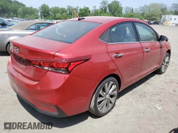 ✅ 2022 Hyundai Accent Limited • VIN: 3KPC34A67NE177237 • Лот: 55184864. Опубликован ранее на Copart с пробегом 31 233 миль. Бесплатный доступ к архиву аукционных продаж из США и подробный отчёт об истории автомобиля на DreamBid. Изображение 3.