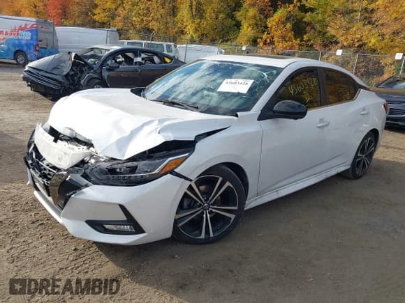 ✅ 2020 Nissan Sentra SR • VIN: 3N1AB8DV9LY274698 • Lot: 43603428. Listed on IAAI with 89,485 mi. Free auction sales archive from the USA and detailed vehicle history report at DreamBid. Image 17.